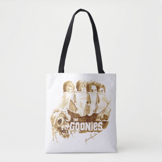 The Goonies Pirate Ship Watercolor Graphic トートバッグ (正面)