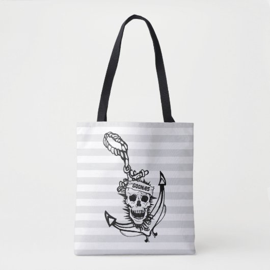 The Goonies Skull & Anchor Graphic トートバッグ (正面)
