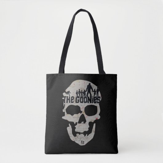 The Goonies Skull Silhouette Graphic トートバッグ (正面)