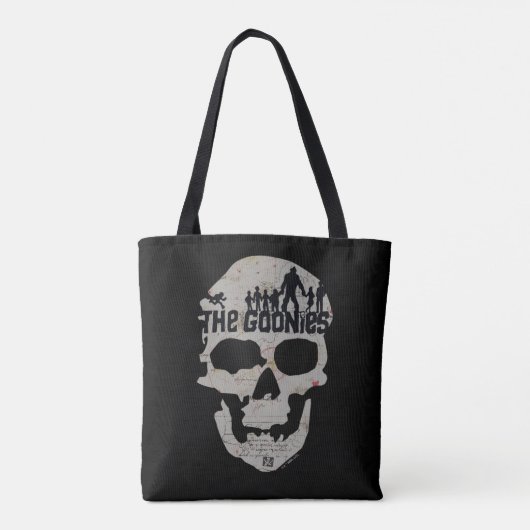 The Goonies Skull Silhouette Graphic トートバッグ (裏面)