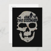 The Goonies Skull Silhouette Graphic ポストカード (正面/裏面)