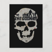The Goonies Skull Silhouette Graphic ポストカード (正面)