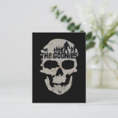 The Goonies Skull Silhouette Graphic ポストカード (スタンド正面)