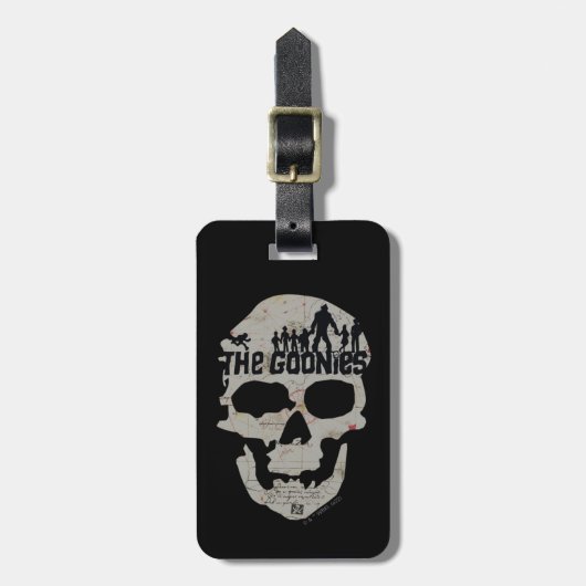 The Goonies Skull Silhouette Graphic ラゲッジタグ (正面縦)