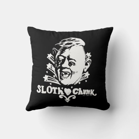 The Goonies "Sloth ♥ Chunk" クッション (裏面)