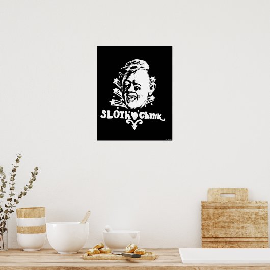 The Goonies "Sloth ♥ Chunk" ポスター (キッチン)