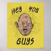 The Goonies Sloth Doodle "Hey You Guys" ポスター (正面)