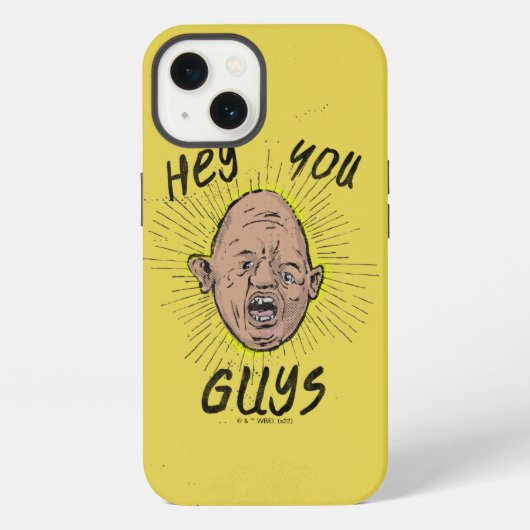 The Goonies Sloth Doodle "Hey You Guys" iPhoneケース (裏面)