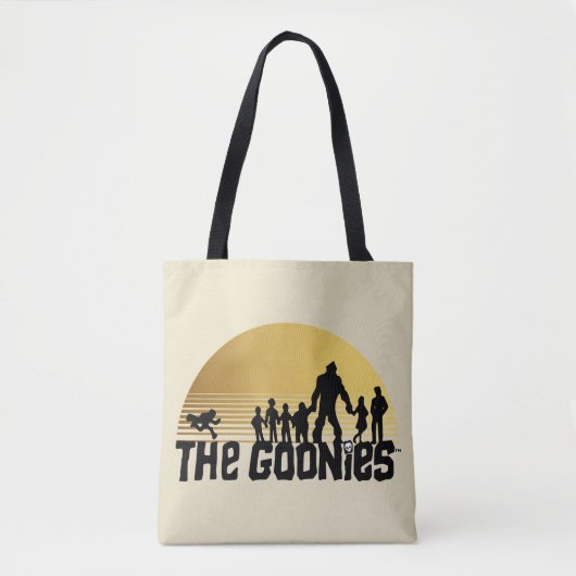 The Goonies Sunset Silhouette Graphic トートバッグ (正面)