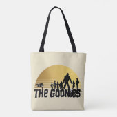 The Goonies Sunset Silhouette Graphic トートバッグ (裏面)