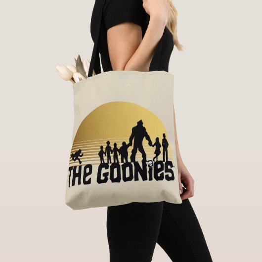 The Goonies Sunset Silhouette Graphic トートバッグ (クローズアップ)