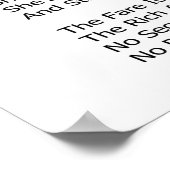 THE GOSPEL TRAIN-POSTER-WITH SONG LYRICS ポスター (角)