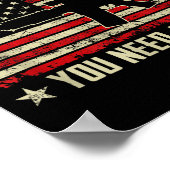 The Government Says You Don't Need A Gun - Funny P ポスター (角)