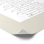 The Gracatプリント – ブラウン、英語 ポスター (角)