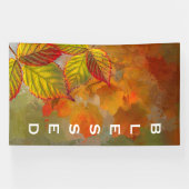 The Grace of Autumn’s Blessing 横断幕 (横)