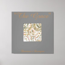 "The Grace" Streted Canvas Print-カスタム