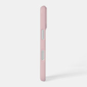 The Graceful Swan Minimalist Blush Pink iPhone 16ケース (右側面)