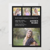 「The Graduate」マガジン表紙 トレンディ・チック招待状 招待状 (裏面)