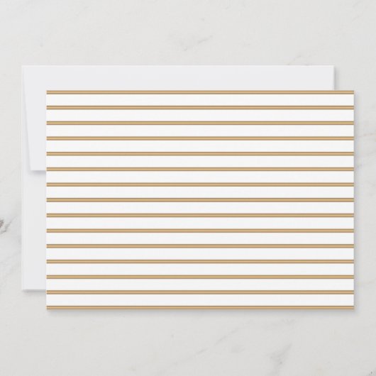 The Graduate in Gold 案内状 (裏面)