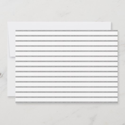 The Graduate in Silver 案内状 (裏面)