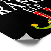 The Gramps Elf Funny Matching Pajama Xmas  ポスター (角)