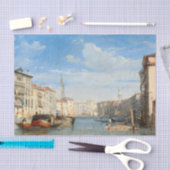 The Grand Canal, 1827 by Richard Parkes Bonington 薄葉紙 (クラフト)