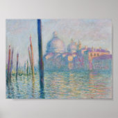 The Grand Canal by Monet ポスター (正面)