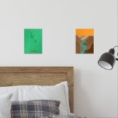 The Grand Canyon and Statue of Liberty (寝室)