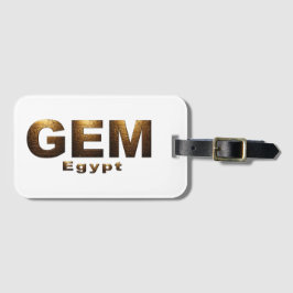 The Grand Egyptian Museum ラゲッジタグ