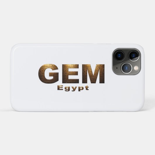 The Grand Egyptian Museum Case-Mate iPhoneケース (裏面(横))