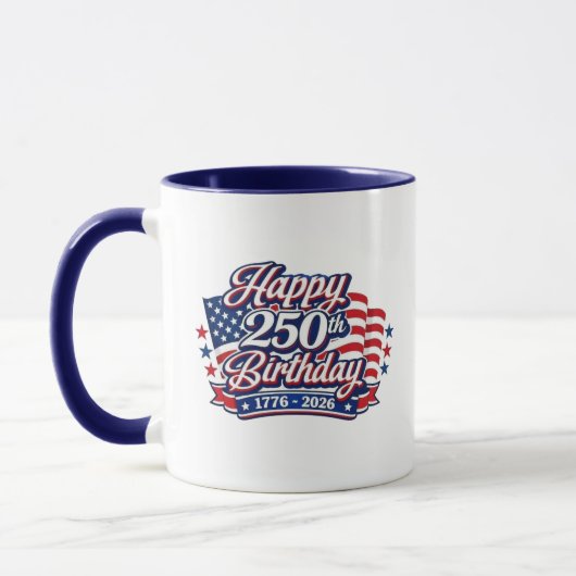 The Grand Old Party 250th Mug マグカップ (左)