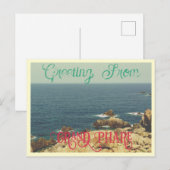 The Grand Phare beach shore line Jijel, Algeria ポストカード (正面/裏面)