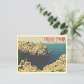 The Grand Phare beach shore line Jijel, Algeria ポストカード (スタンド正面)