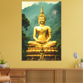 The Grand Samadhi of Suvarna キャンバスプリント (インサイチュ (リビング))