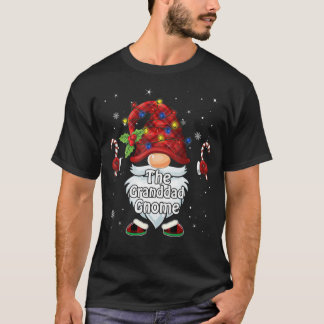 The Granddad  Gnome Christmas Funny Matching Famil Tシャツ