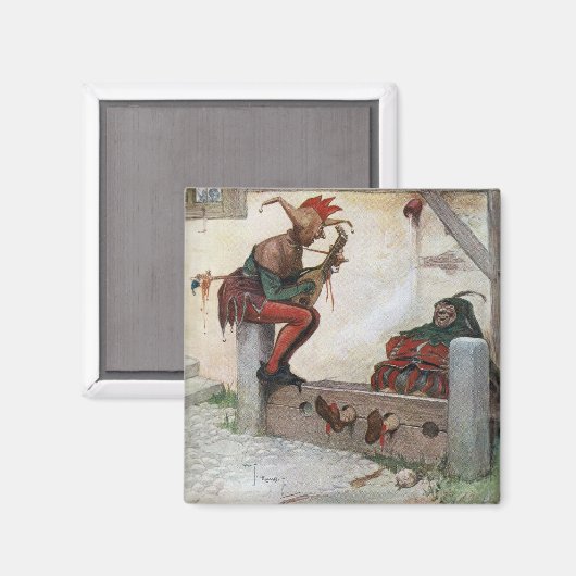 THE GRAPHIC "TWO FOOLS" II (1909) マグネット (正面/裏面)