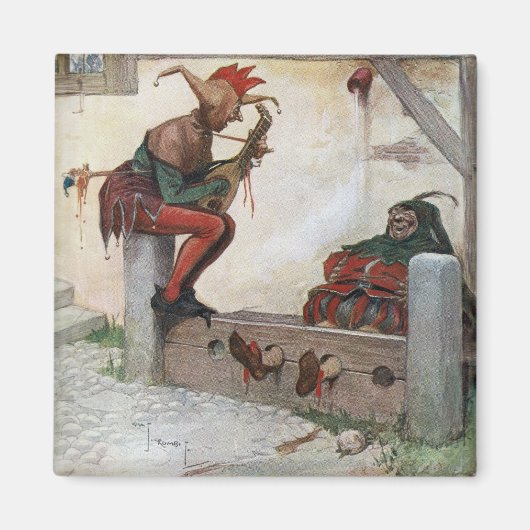 THE GRAPHIC "TWO FOOLS" II (1909) マグネット (正面)