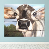 The Grass Is Greener キャンバスプリント (インサイチュ (ウッドフロア))