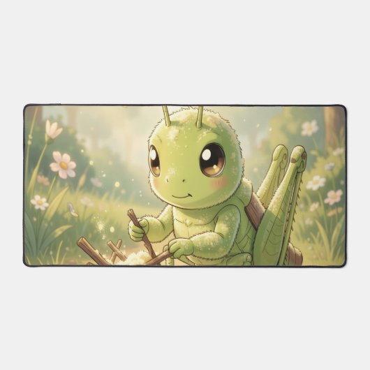 The Grasshopper and the Nectar Artwork デスクマット (正面)