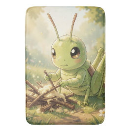 The Grasshopper and the Nectar Artwork バスマット