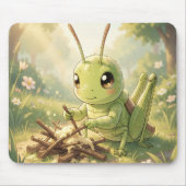 The Grasshopper and the Nectar Artwork マウスパッド (正面)