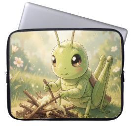The Grasshopper and the Nectar Artwork ラップトップスリーブ