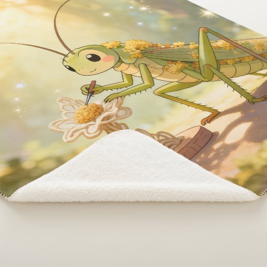 The Grasshopper and the Nectar Artwork.1 シェルパブランケット (3/4)