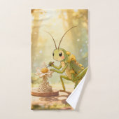 The Grasshopper and the Nectar Artwork.1 バスタオルセット (ハンドタオル)