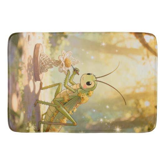 The Grasshopper and the Nectar Artwork.1 バスマット (正面)