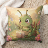 The Grasshopper and the Nectar Artwork.6 クッション (ブランケット)