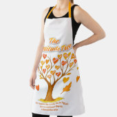 The Gratitude Tree All-Over Print Apron エプロン (インサイチュ)