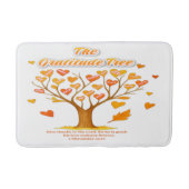 'The Gratitude Tree' Bath Mat バスマット (正面)