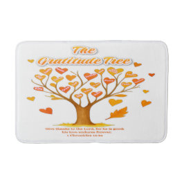 'The Gratitude Tree' Bath Mat バスマット