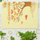  'The Gratitude Tree' Kitchen Towels キッチンタオル (折り畳み)